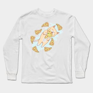 One Bite Pizza Long Sleeve T-Shirt